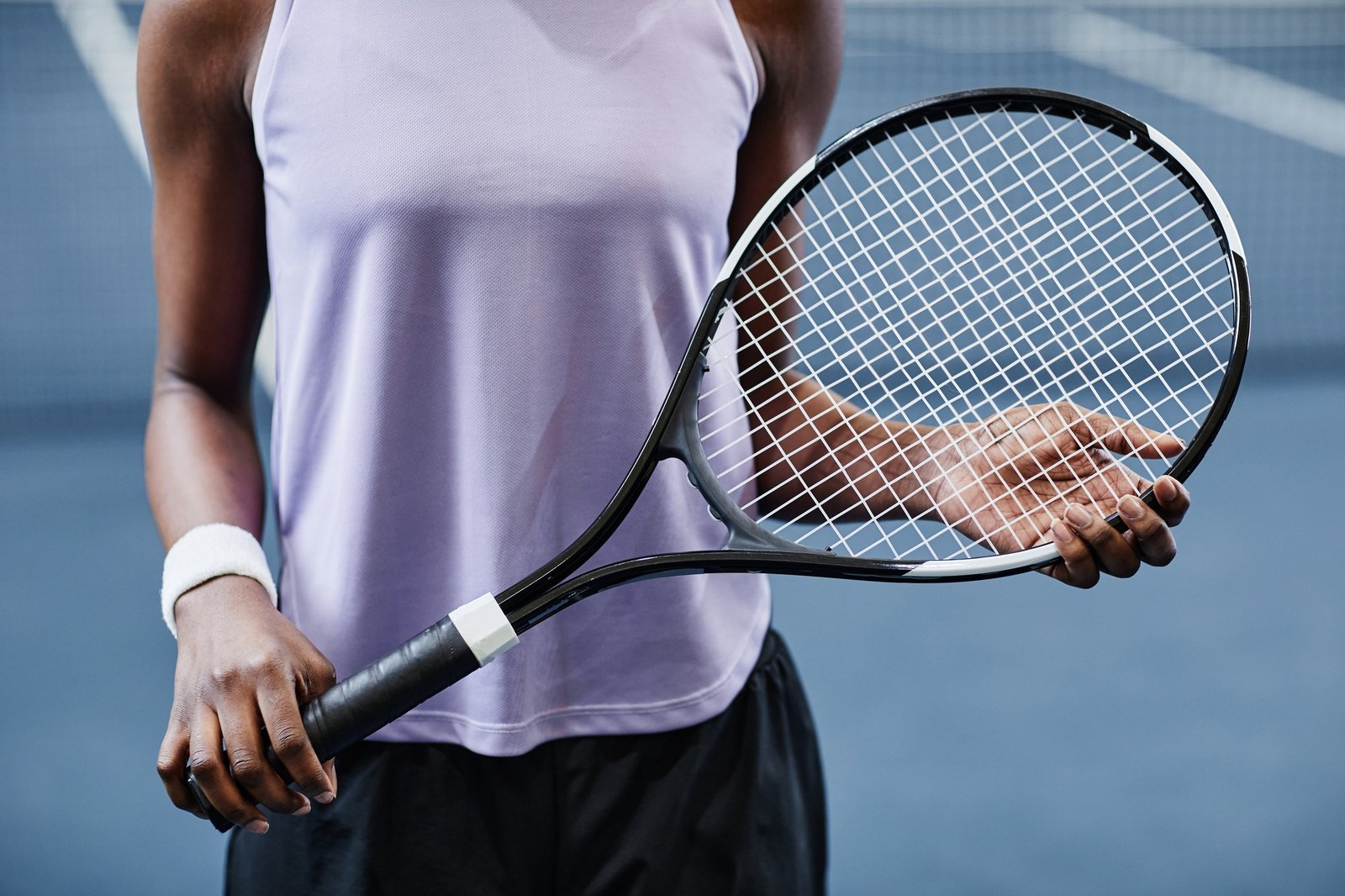Leder Tennisschläger Ersatzgriff Badminton Schläg Produktbild-Vorschau 1