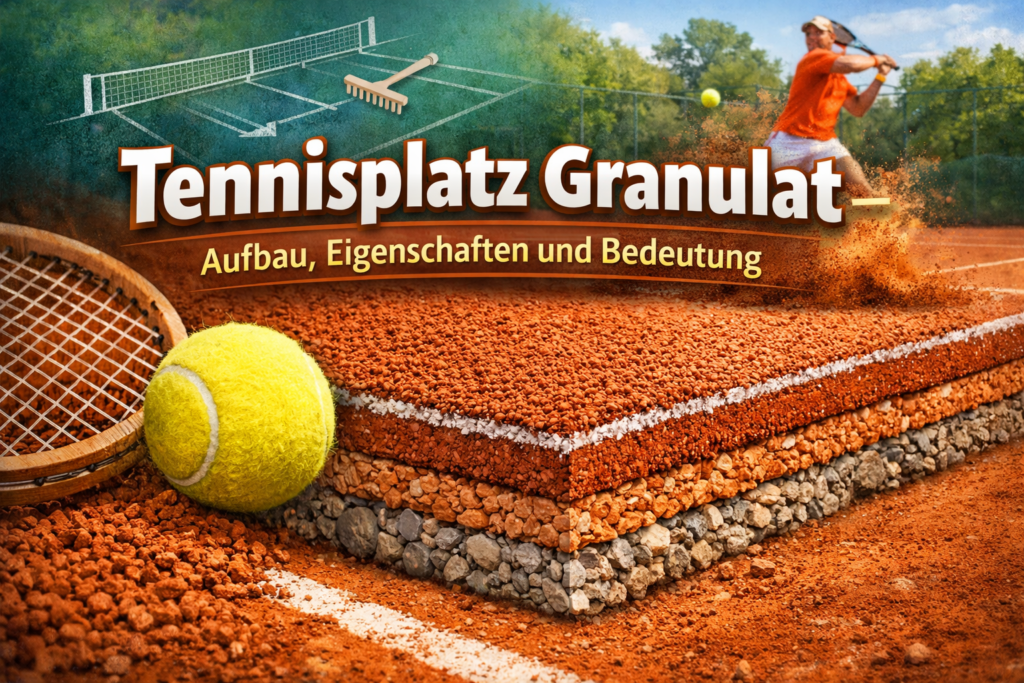 Tennisplatz Granulat – Aufbau, Eigenschaften und Bedeutung - Tennis Ass